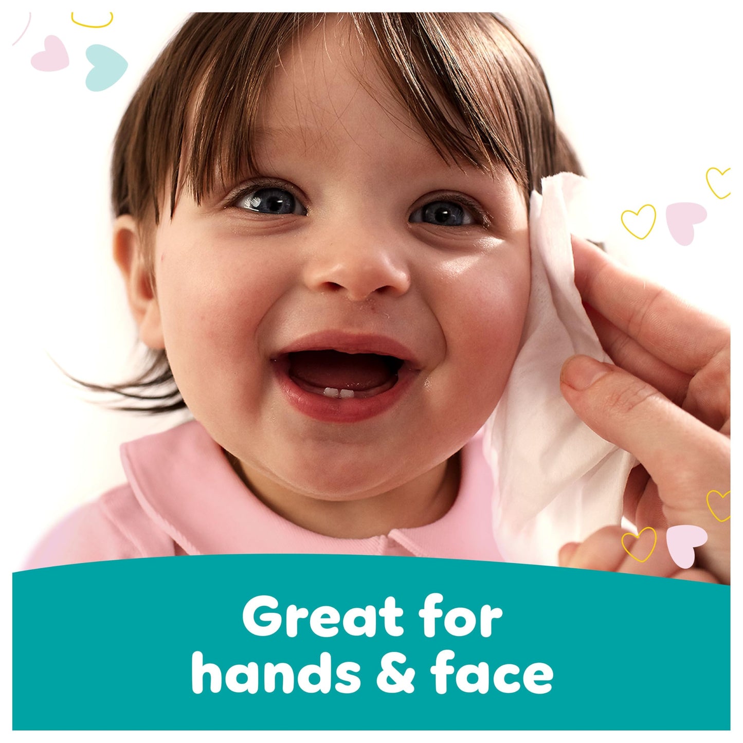 Pampers Sensitive Baby Wipes 15 Packs of 80 Wipes = 1200 Baby Wet Wipes, Unscented, for Soft and Gentle Clean